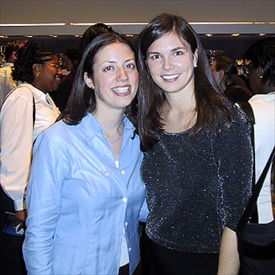 Michele Przypyskny and Alison Cody, members of Race for the Cure’s junior committee, organized the “City in the Pink” cocktail party.
