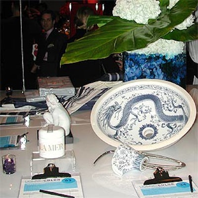 A multitude of floral arrangements enlivened silent auction tables at the Regent Wall Street for Henry Street Settlement's Giardino di Primavera benefit.