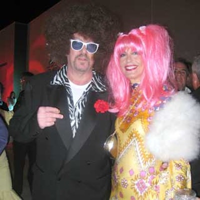 Guests showed up to Pop Soup sporting fun wigs and mod clothing.
