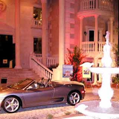 The palatial Villa Ferrari showcased the crème de la crème of land and sea.