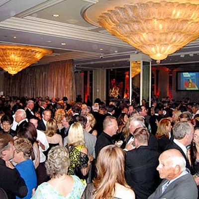 Guests filled the ballroom at the Regent Beverly Wilshire in Beverly Hills for the 13th annual Cool Comedy Hot Cuisine fund-raiser benefiting the Scleroderma Research Foundation.