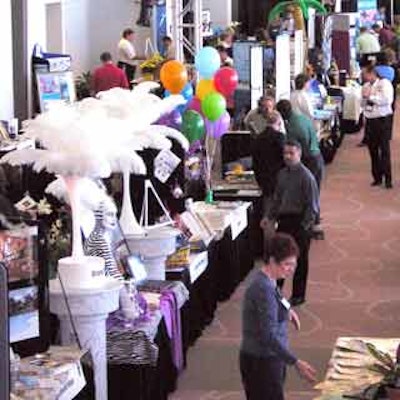 More than 70 exhibitors displayed products and possibilities at MPI's Meetings Marketplace and Education Forum at the Raymond James Stadium in Tampa.