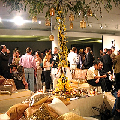 Tentation's gold color scheme commemorated the mag's 50th anniversary.