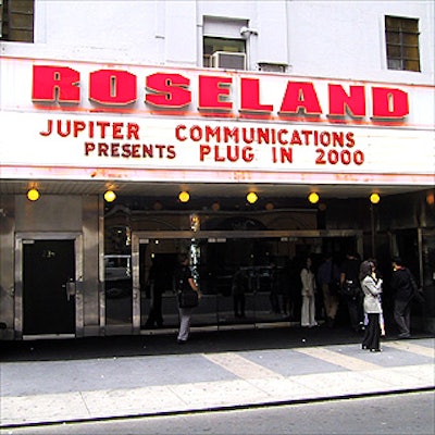 Creative Planning/DJP planned a luncheon at Roseland Ballroom for Jupiter Communications' Plug.In conference.
