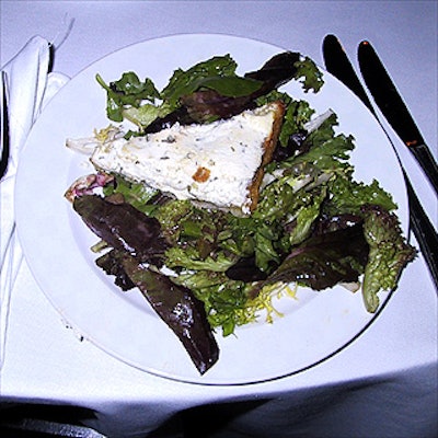 The food for the luncheon was catered by China Blue.