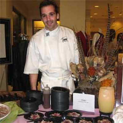 Timo's chef Tim Andriola participated in the Key to the Cure kick-off event at Saks.