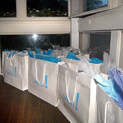 Gift bags included Barbara K's tool kit, dorm survival kit or roadside safety kit.
