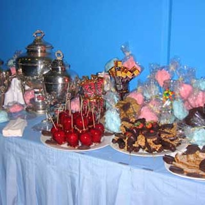 Anyone with a sweet tooth appreciated this table full of confections by Barton G.