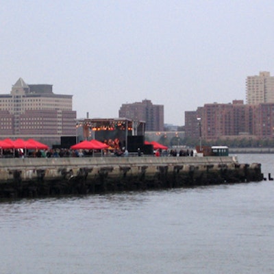 Pier 54 juts out into the Hudson River from the meatpacking district and is maintained by the Hudson River Park Trust.