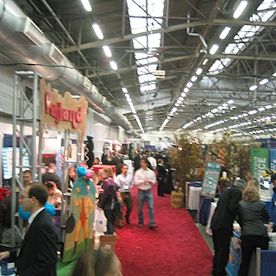 More than 200 special event, trade show, and meeting vendors packed the trade show floor.