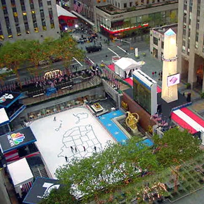 NBC Universal and Tishman Speyer Properties remade Rockefeller Center as Democracy Plaza, which combined a public civic lesson and a home base for the media company's various news outlets.