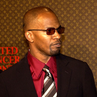 Actor Jamie Foxx co-hosted the event, and channeled his alter ego Ray Charles for a performance of “Georgia on My Mind.” (Photo: Vince Bucci/Getty Images)