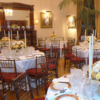 The New York Foundling’s 135th anniversary dinner took over the apartment of Juliana Terian in an Upper West Side building built in the 19th century.