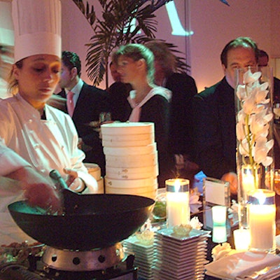 Chef Patricia Quintana prepared foods from her restaurant at the resort.