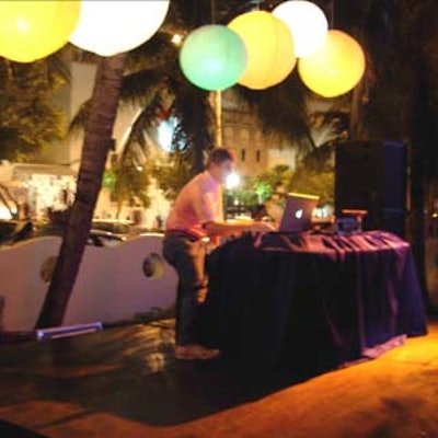 Todd Oldham served as DJ at the Wolfsonian bash on December 3.