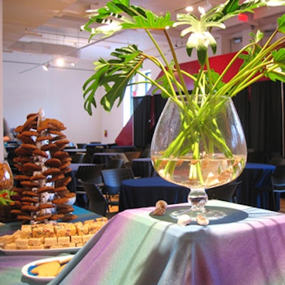 Gourmet Cuisine created a buffet station tailored for kids of all ages.