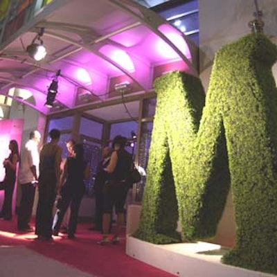 Interior designer Michael Czysz turned an empty space on Lincoln Road into a temporary venue for Moët & Chandon's Moët M Lounge.