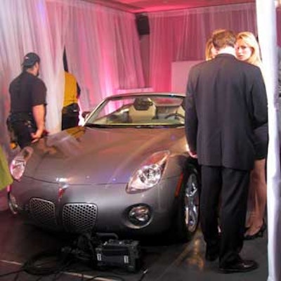 Sports Illustrated’s launch party for the 2005 swimsuit issue at Aer Lounge showcased sponsor Pontiac’s new 2006 Solstice.