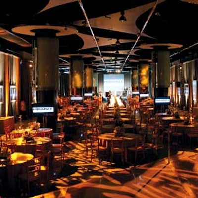 Miramax celebrated its 18 Academy Award nominations for The Aviator and Finding Neverland with a cocktails-and-hors-d’oeuvres event in two venues created from the Pacific Design Center’s lobby area.