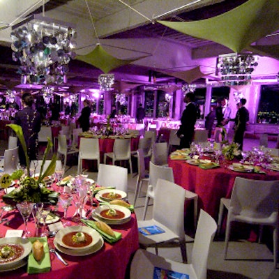 For the Brooklyn Academy of Music's spring gala, gR Associates decorated the 330 Jay Street office space with a brightly colored 60's theme to match the era of Matthew Bourne's Play Without Words, the gala's featured performance.