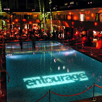 HBO celebrated Entourage’s second season with a 1960’s Palm Springs-inspired party at the Hollywood Roosevelt.