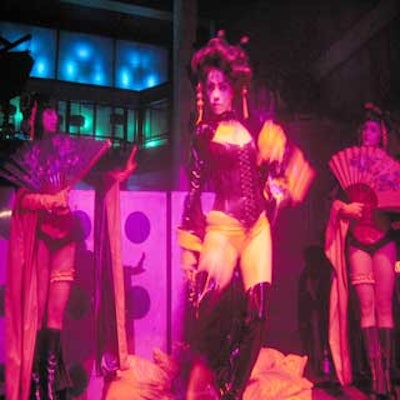 Parafernalia Productions put on a sultry show for BiZBash Media's World Education Congress after-party at Crobar.