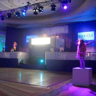 Garrett Production Group and EventSource International created the elaborate staging for Ocean Drive magazine's pre-MTV Video Music Awards bash at the Loews Miami Beach Hotel.