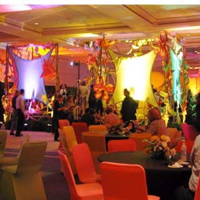 Amidst concepBAIT's psychedelic floral arrangements, more than 40 local vendors donated time and food to benefit the Centre for Women's14th annual Gourmet Feastival & Silent Auction at the Tampa Convention Center.