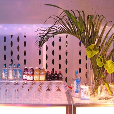 Floral arrangements from Hedge Floral Studios and decor from Contemporary Furniture Rentals helped jazz up Citytv's Festival Schmooze at the CHUM Television building.
