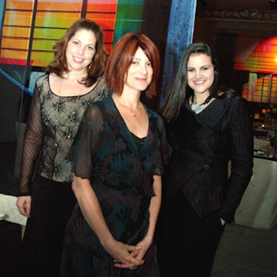 BAM's Jennifer Stark, producer Anastasia Striegel, and Armani's Shauna Brook collaborated on BAM's Next Wave gala.