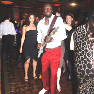 Hip-hop artist Wyclef Jean entertained the well-heeled crowd at the Make-A-Wish Foundation's annual gala at the InterContinental Hotel Miami.
