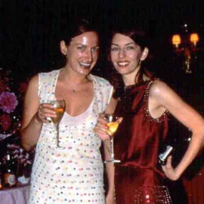 Sofia Coppola and Zoe Cassavetes celebrated the release of the Niebaum-Coppola sparkling wine Sofia Blanc de Blancs at Doubles in the Sherry Netherland Hotel.