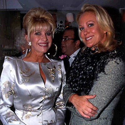 Ivana Trump and Nina Griscom enjoyed the celebration at La Caravelle.