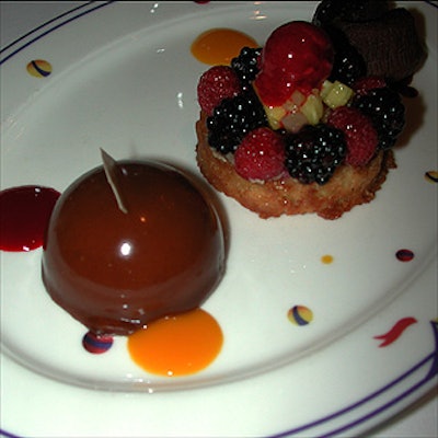 One of the highlights of the McCall's luncheon at Le Cirque 2000 was dessert.