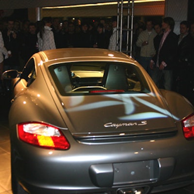 This Cayman S show model was the star of the event.