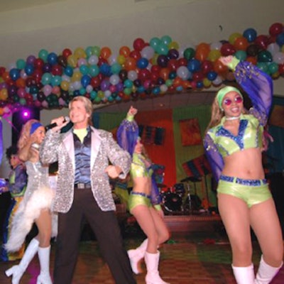 For the Déjà Vu ball, Sixth Star Entertainment & Marketing's opening number had a 60's go-go theme.