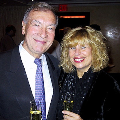 Alain Sailhac (Le Cirque's original chef, now at the French Culinary Institute) attended the party with his wife, Arlene Feltman Sailhac, the director of De Gustibus Inc.