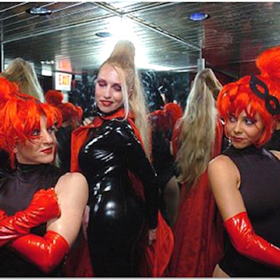 Miuki Madelaire (center) from Parafernalia Productions brought Gen Art's comic book heroine to life.