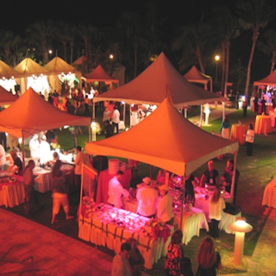 For the first time in the South Beach Wine & Food Festival's history, a dessert party was held, poolside at the Loews Miami Beach Hotel.