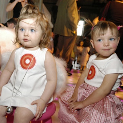 The Whitney Kids fashion show featured tiny volunteer models.