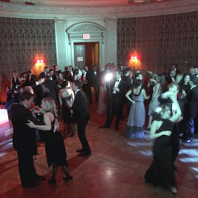 Guests dressed to tango took to the dance floor at the Frick Collection's Tango & Tapas benefit.