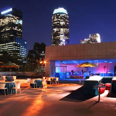 The space had the look of a clean, modern nightclub.
