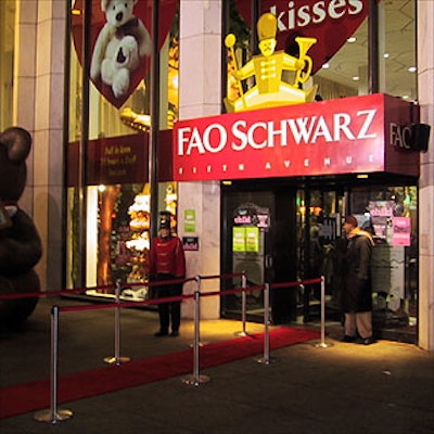 For its relaunch party, Child magazine invited guests to the FAO Schwarz store on Fifth Avenue.