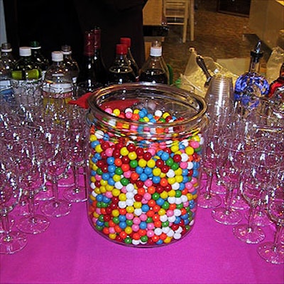 Even the bar had something for kids.