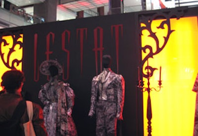 The party also included an exhibit of costumes from the San Francisco premiere of the show.