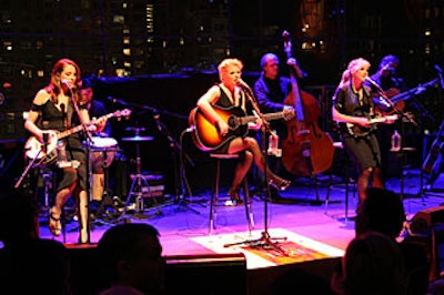 Among the performers who appeared on the magazine’s list were the Dixie Chicks, who performed a few numbers for guests.