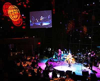 Paul Simon performed a selection of his classic songs.