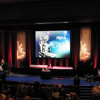 The Equitable Center's auditorium hosted the awards presentation.