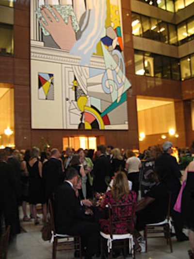Guests got another hour of networking time at the post-awards dessert reception.