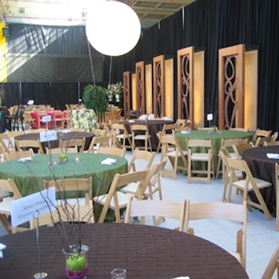 CBC Broadcast Centre supplied stage props resembling home design elements such as doors, which served to soften the Hanger's industrial appearance.
